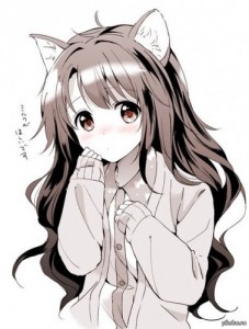 Create meme: akemi, neko Chan, cat ears