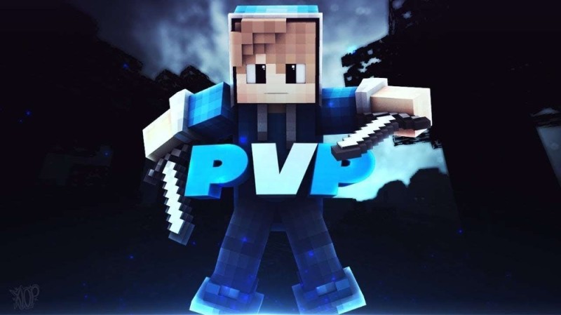 Create meme: pvp in minecraft, sky pvp, pvp 