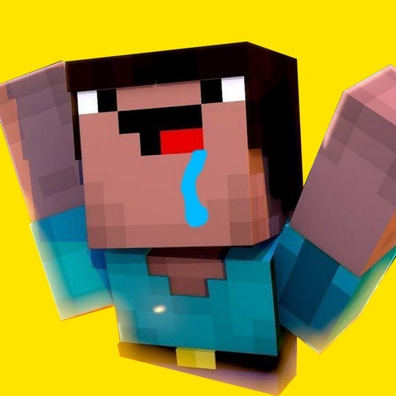 Create meme: minecraft nubik, nubik, nubik duck play