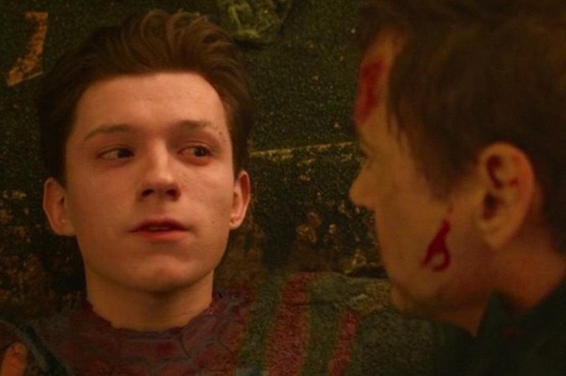 Create meme: Mr. stark, tom holland spiderman, i don t feel so good
