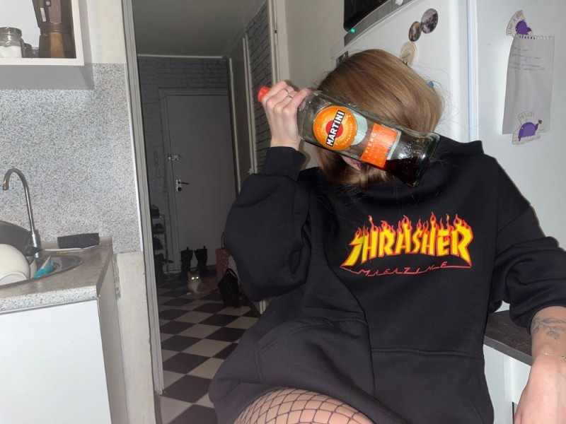 Создать мем: thrasher hoodie, кофта трешер, трэшер кофта