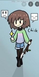 Create meme: frisk undertail, undertale