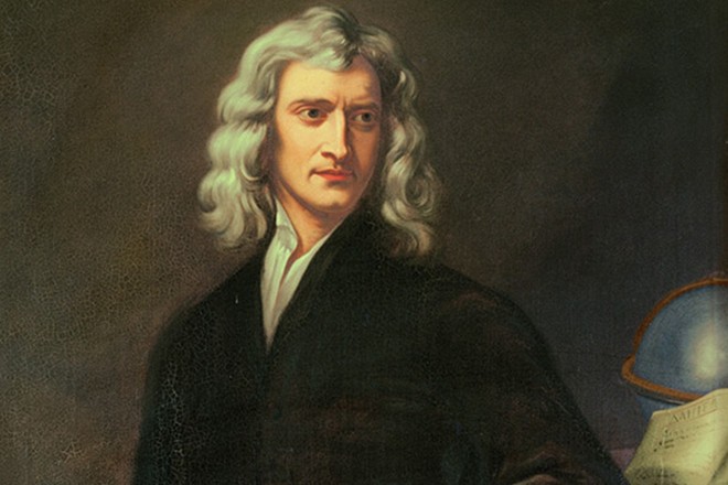 Create meme: Isaac Newton, isaac newton biography, isaac newton portrait