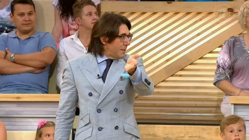 Create meme: the author is cool with Malakhov, let them talk with Andrey Malakhov , let say meme