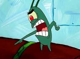Создать мем: планктон из спанч, боб губка, планктон спанч боб