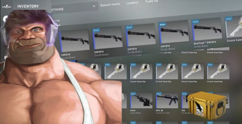 Create meme: inventory in cs, cases in cs go, counter-strike: global offensive