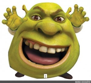 Create meme: shrek face, Shrek face, Shrek