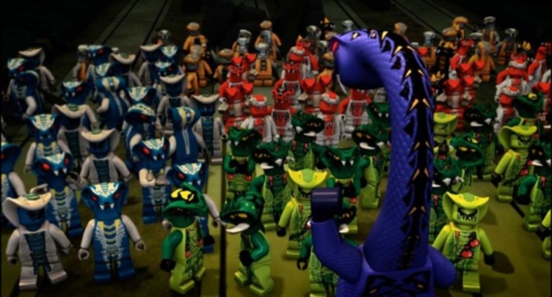 Create meme: lego ninjago serpentines, lego ninjago movie, ninjago serpentines