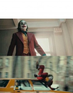 Create meme: meme with Joker machine, Joaquin Phoenix Joker