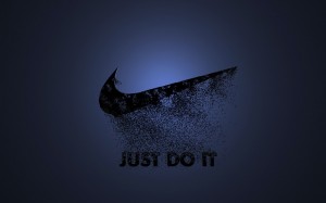 Создать мем: найк лого обои, just do it, найк заставка