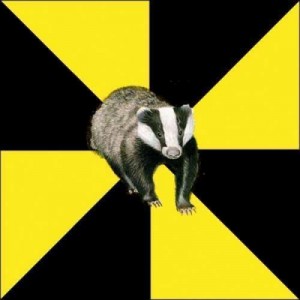 Создать мем: badger, барсук животное, PuffBadger