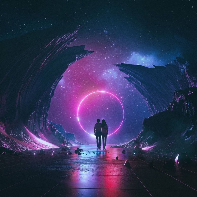 Create meme: the space of love, imagine dragons cover art, album covers by Imajin Dragons