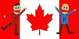 Create meme: the Canadians in South Park