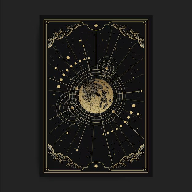 Create meme: beautiful tarot cards, The lunar map, The magic of the tarot