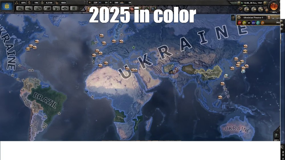Meme "2025 in color" All Templates