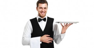 Создать мем: профессия копирайтер, garson, head waiter