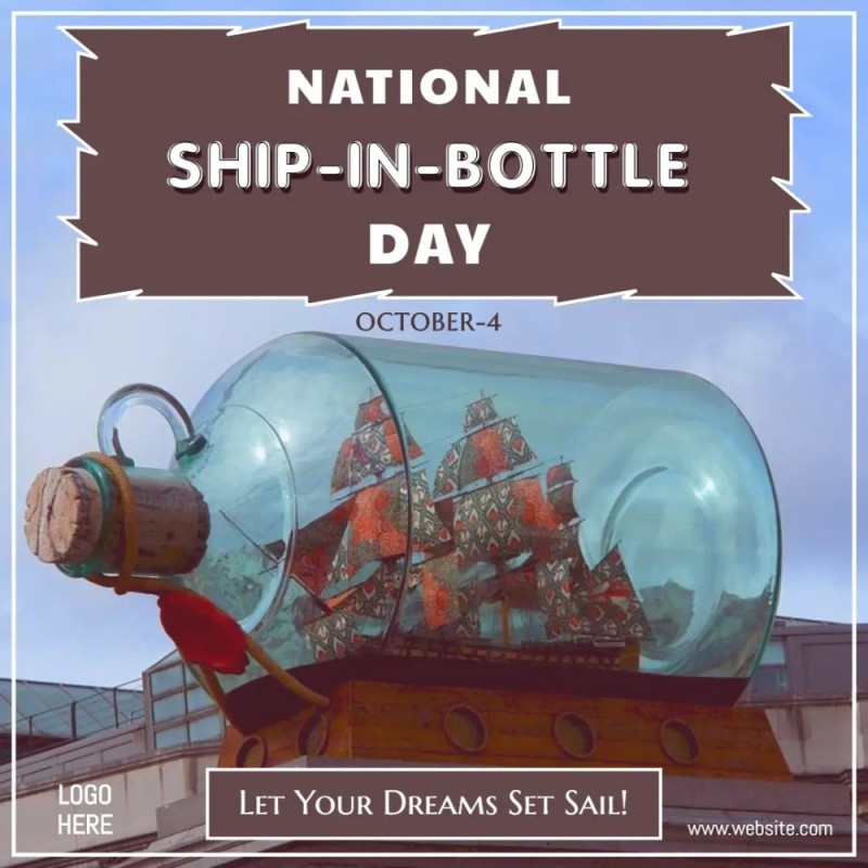 Create meme: ship in a bottle, English text, maritime museum