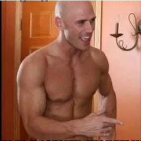 Create meme: johnny sins with 8 March, bald from Bros pictures, Johnny Sins