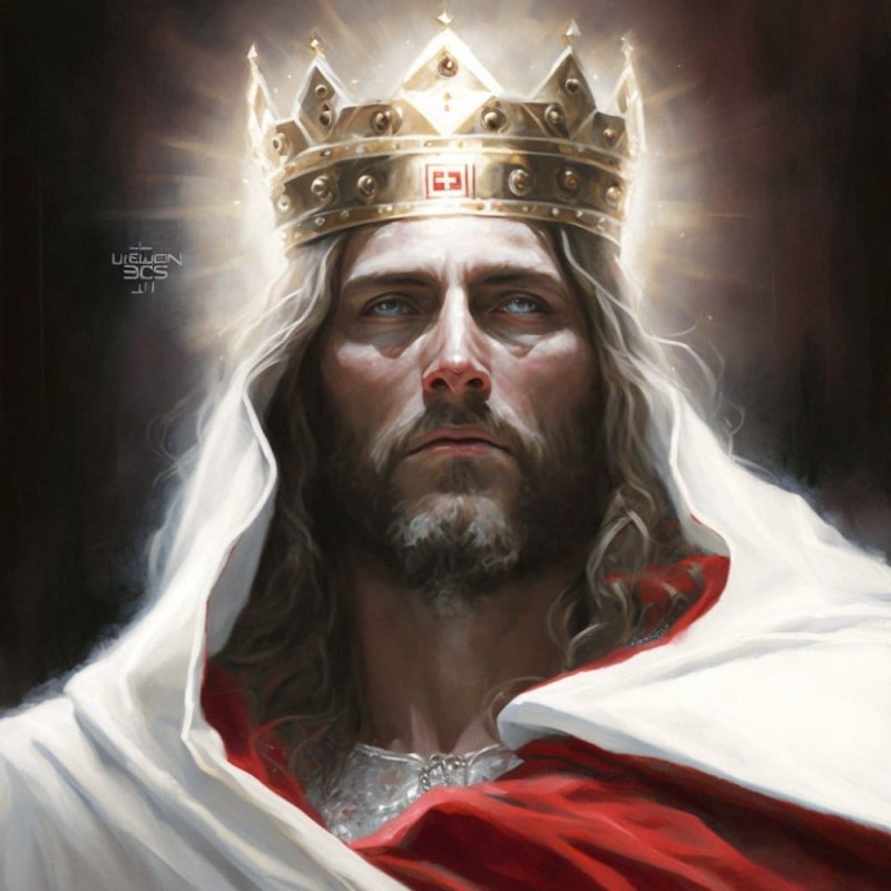 Create meme: Jesus Christ , king jesus, Jesus is the king