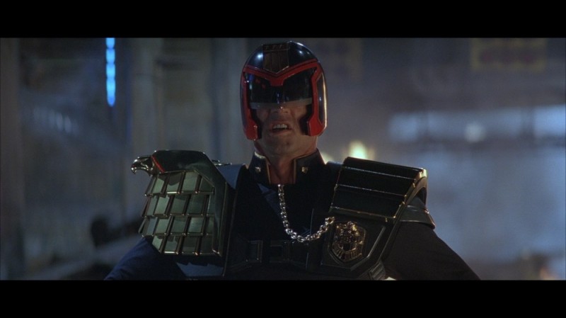 Create meme: a frame from the movie, judge Dredd 3d, judge Dredd 