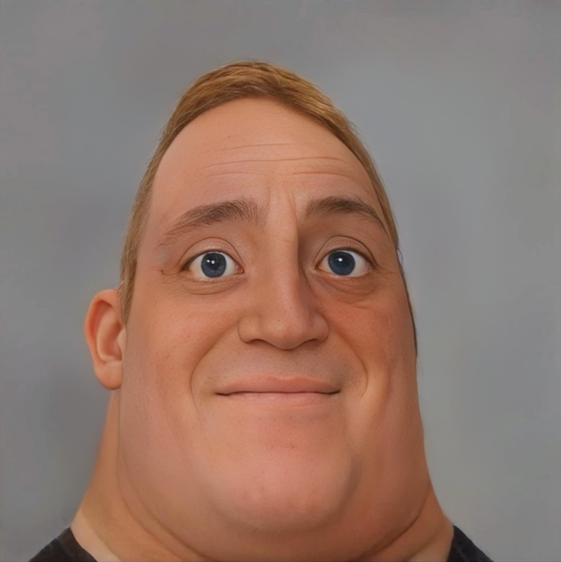 Create meme: mr incredible becoming uncanny phase 2, scary faces Mr. Exceptional, uncanny mr incredible