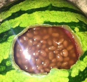 Create meme: watermelon with a hole, varieties of watermelon, watermelons