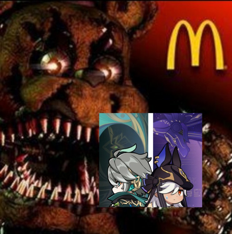 Create meme: Nightmarish 5 nights with Freddy a nightmarish game, dreadful freddy, five nights at freddy's