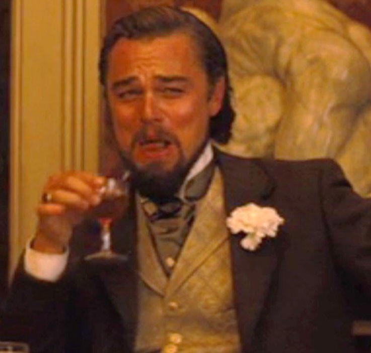 Create meme: dicaprio memes, Leonardo dicaprio django unchained meme with a glass, leonardo dicaprio