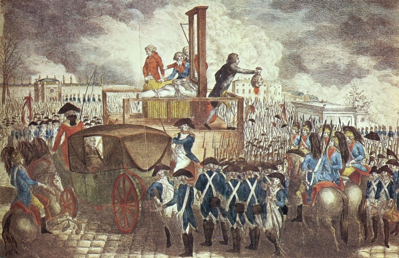 Create meme: The execution of Louis 16, The French Revolution Louis 16, the French revolution 