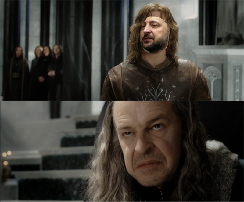 Create meme: Boromir Lord of the rings, meme Lord of the rings Boromir, john noble the lord of the rings