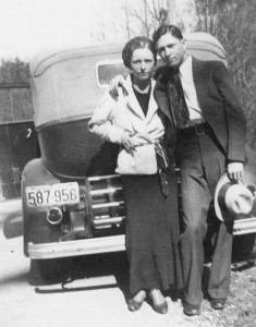 Create meme: photo of Bonnie from Bonnie and Clyde, Bonnie about the car, Bonnie and Clyde vintage photo