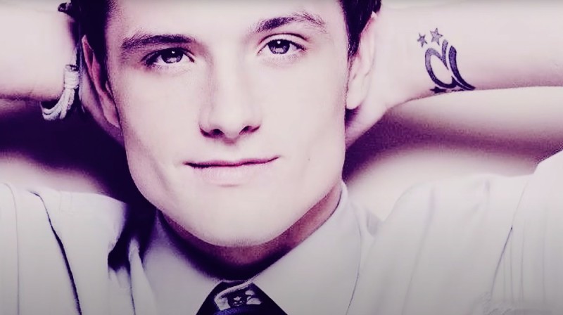 Create meme: Josh Hutcherson , actors , beautiful men