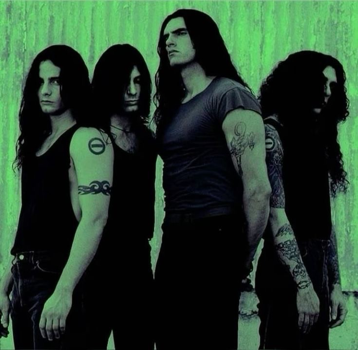 Создать мем: type o negative, drab four, peter steele type o negative