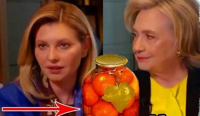 Create meme: Zelenskaya Elena, Hillary Clinton 2023, Zelensky's wife