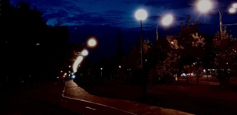 Create meme: lanterns at night, lighting, street lamp