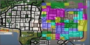 Create meme: map of the ghetto