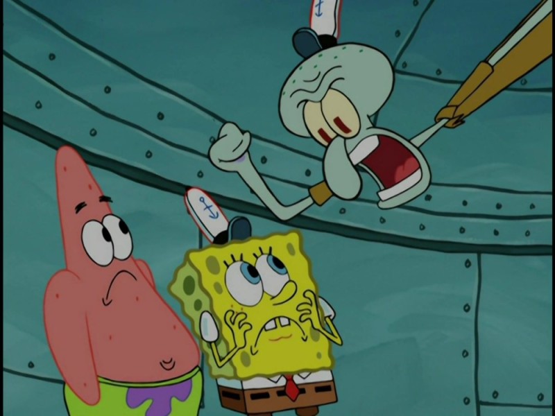 Create meme: spongebob Patrick , spongebob squidward, spongebob Patrick