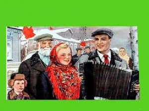 Create meme: countrymen pictures, elections in the Soviet Union, the poster on all election pictures
