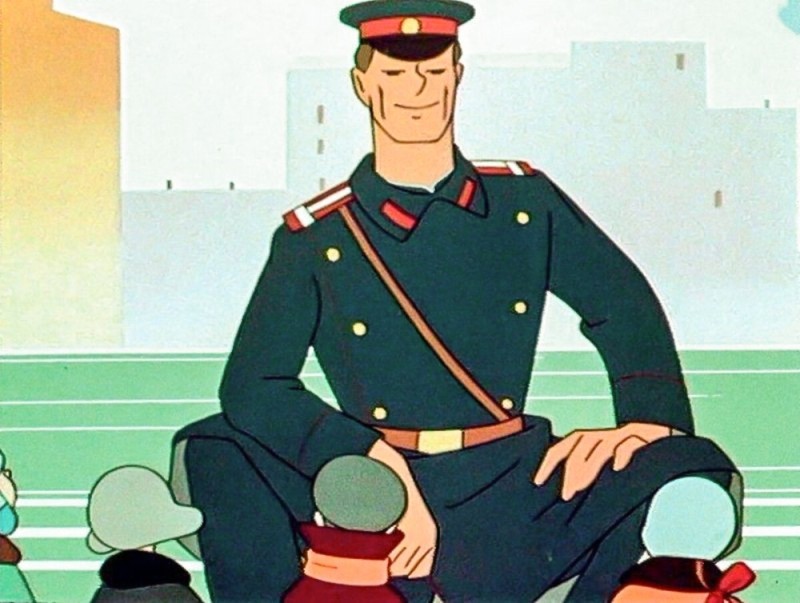 Create meme: Uncle Stepa – policeman cartoon 1964, cartoon uncle stepa the policeman, Uncle Stepa is a policeman