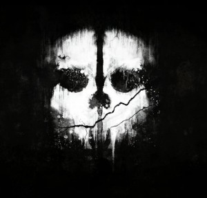 Создать мем: ghost, cod ghost, Темное изображение