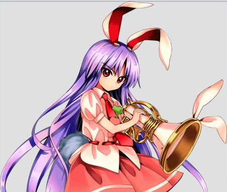 Create meme: Reisen udongein inaba, touhou project, touhou travel