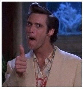 Create meme: Jim Carrey like, ACE Ventura meme, a frame from the movie