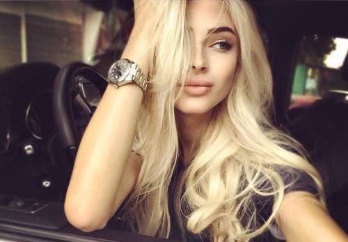 Create meme: alyona shishkova, alyona shishkova, Alyona Shishkova with long hair