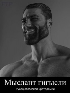 Create meme: the beauty of the meme, Jock with a beard, Ernest Khalimov gigachad