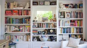 Create meme: a room with bookshelves, shelves in the interior, bookshelf design