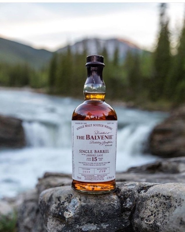 Создать мем: виски балвени, виски balvenie 15, balvenie single barrel 12