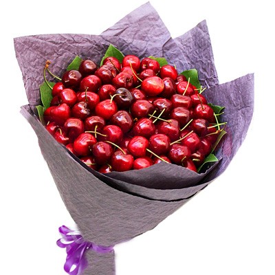 Create meme: bouquet of cherries, bouquet with berries, berry bouquet