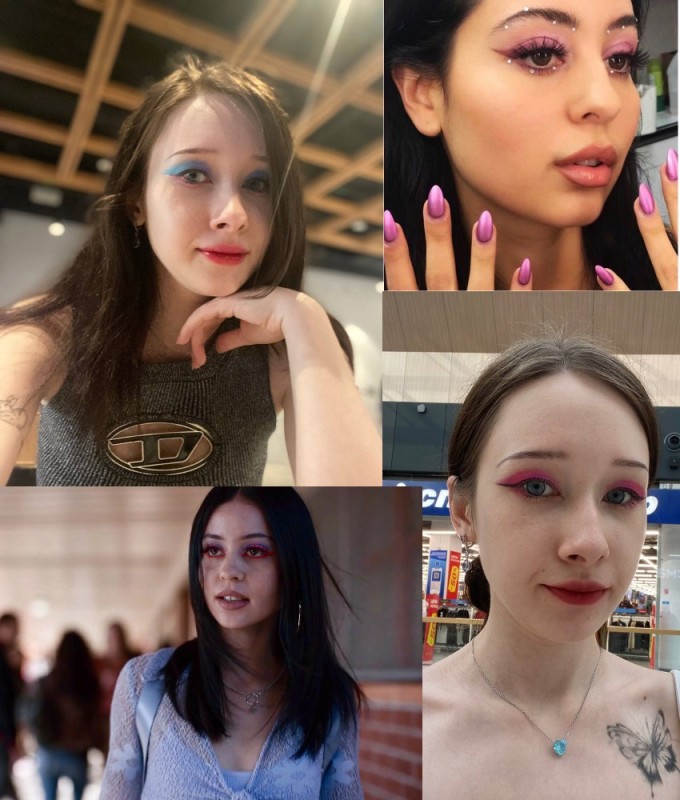 Create meme: girl , makeup , perfect makeup