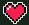 Create meme: pixel heart, pixel heart