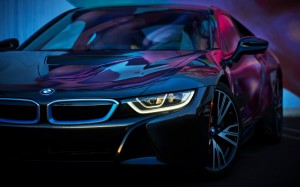 Создать мем: авто, обои бмв i8 красная, bmw i8 на рабочий стол 1920х1080